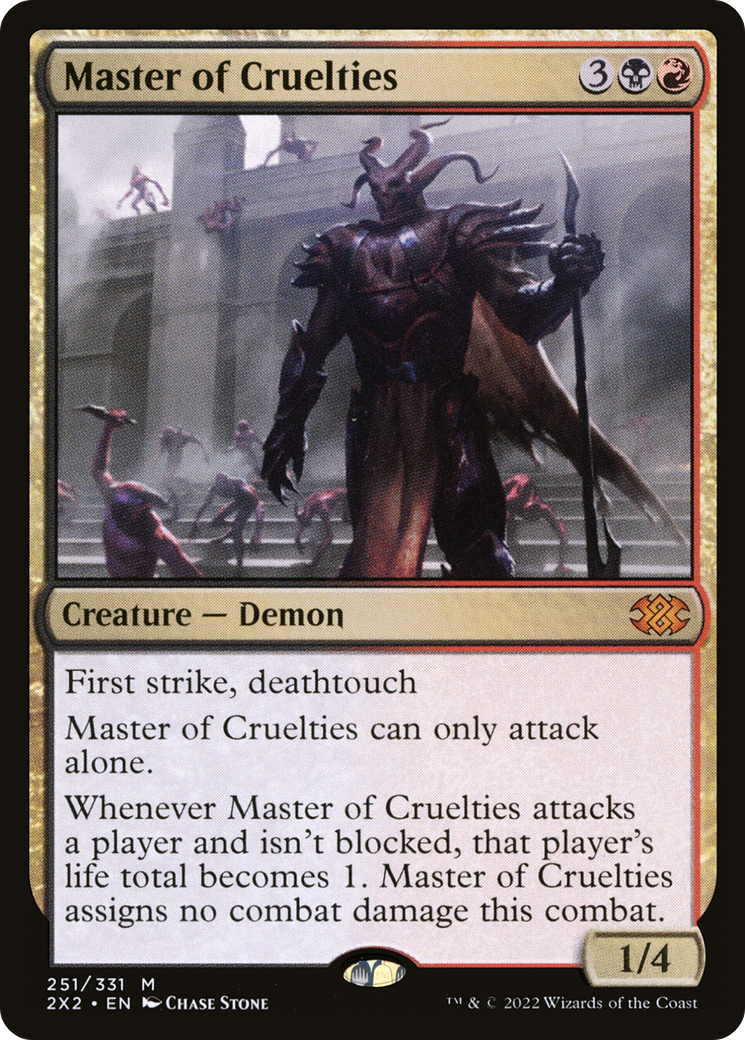 Image of Master of Cruelties (2X2-251) - Double Masters 2022