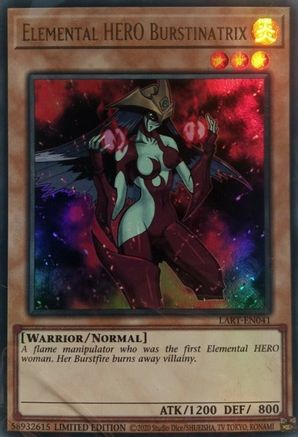 Image of Elemental Hero Burstinatrix (LART-EN041) - The Lost Art Promotion Limited