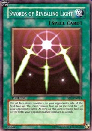 Image of Swords of Revealing Light (SD1-EN014) - Structure Deck: Dragon's Roar 1st Edition