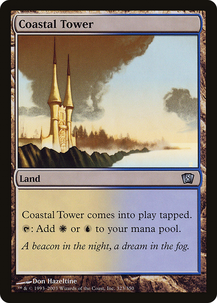 Image of Coastal Tower (8ED-323) - 8th Edition Foil