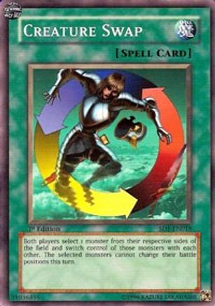 Image of Creature Swap (SD1-EN018) - Structure Deck: Dragon's Roar 1st Edition