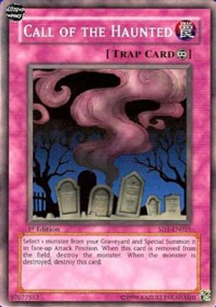 Image of Call of the Haunted (SD1-EN021) - Structure Deck: Dragon's Roar 1st Edition