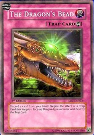 Image of The Dragon's Bead (SD1-EN023) - Structure Deck: Dragon's Roar 1st Edition