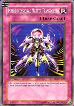 Image of Interdimensional Matter Transporter (SD1-EN026) - Structure Deck: Dragon's Roar 1st Edition