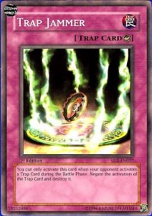 Image of Trap Jammer (SD1-EN027) - Structure Deck: Dragon's Roar Unlimited