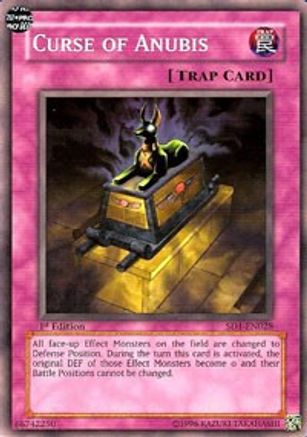 Image of Curse of Anubis (SD1-EN028) - Structure Deck: Dragon's Roar Unlimited