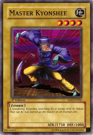 Image of Master Kyonshee (SD2-EN002) - Structure Deck: Zombie Madness 1st Edition