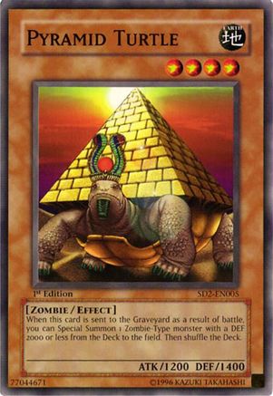 Image of Pyramid Turtle (SD2-EN005) - Structure Deck: Zombie Madness Unlimited