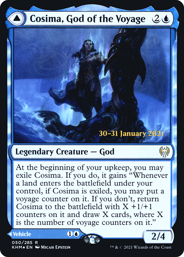 Image of Cosima, God of the Voyage (PRE-050) - Kaldheim Promos Foil