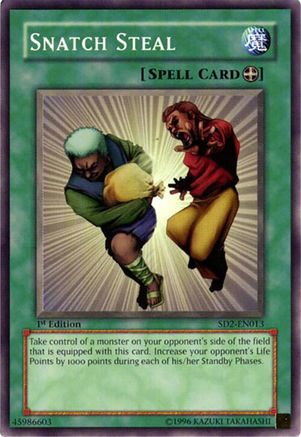 Image of Snatch Steal (SD2-EN013) - Structure Deck: Zombie Madness 1st Edition