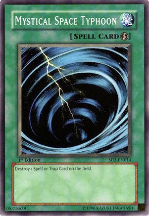 Image of Mystical Space Typhoon (SD2-EN014) - Structure Deck: Zombie Madness 1st Edition
