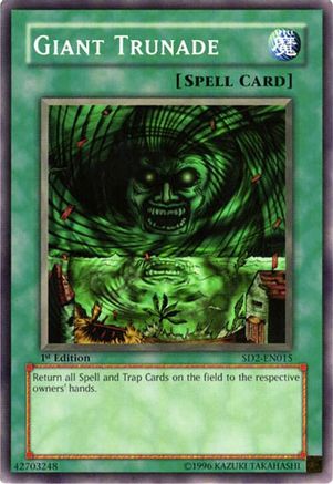 Image of Giant Trunade (SD2-EN015) - Structure Deck: Zombie Madness 1st Edition