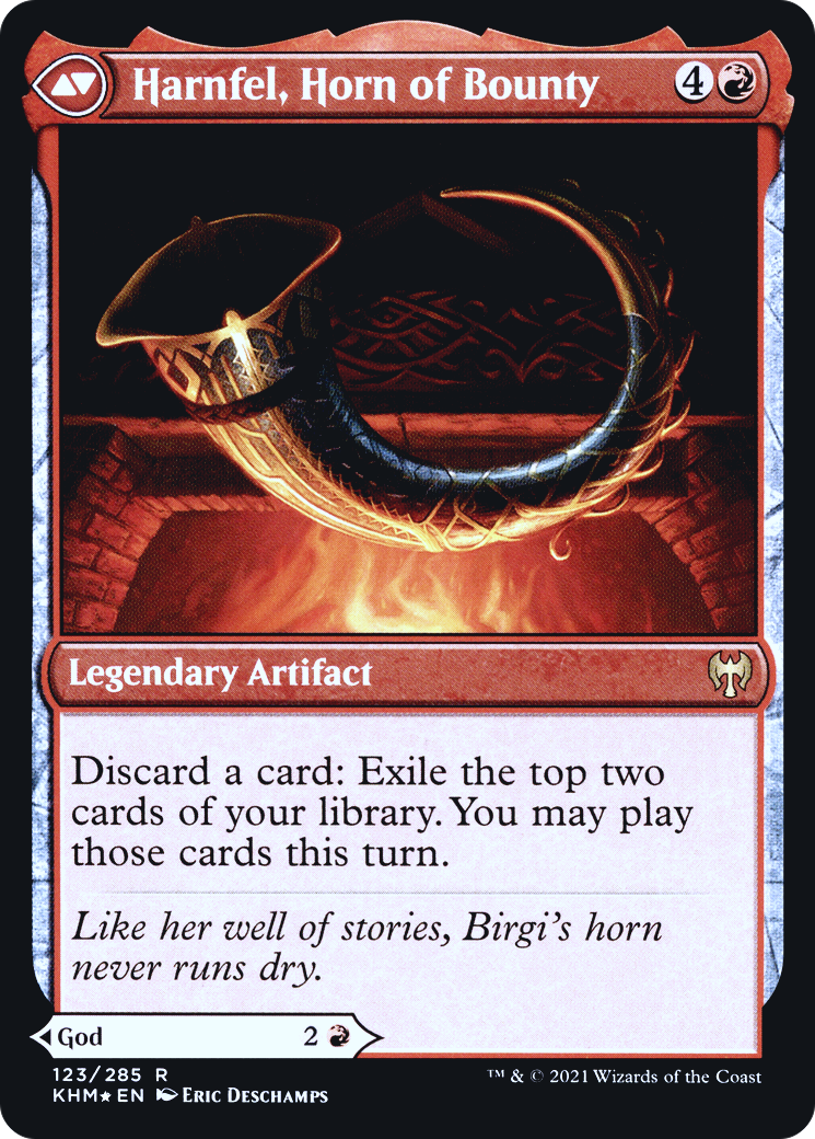 Image of Birgi, God of Storytelling (PRE-123) - Kaldheim Promos Foil