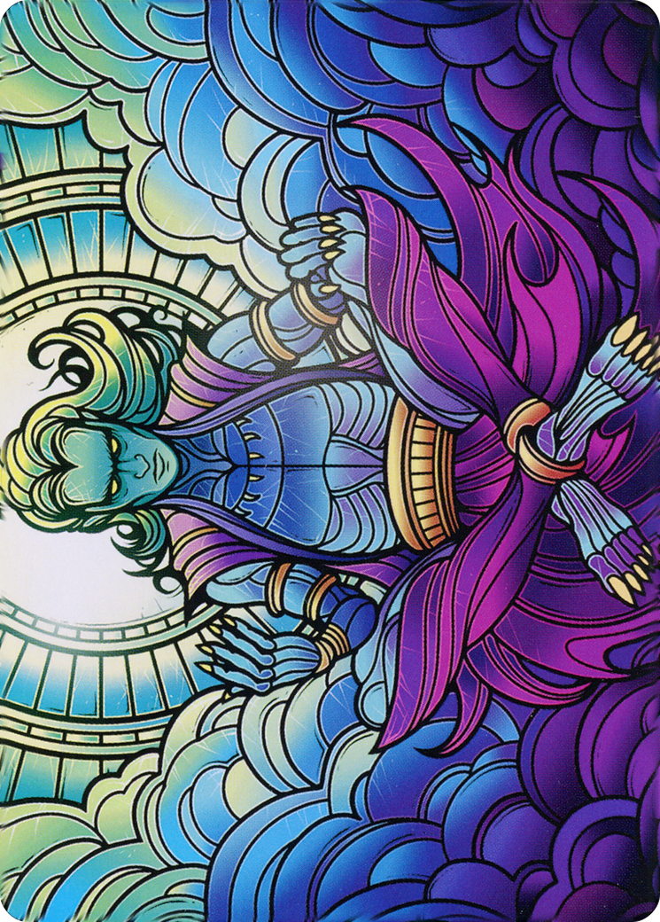 Image of Zur, Eternal Schemer // Zur, Eternal Schemer (ADMU-081) - Dominaria United Art Series (Borderless)