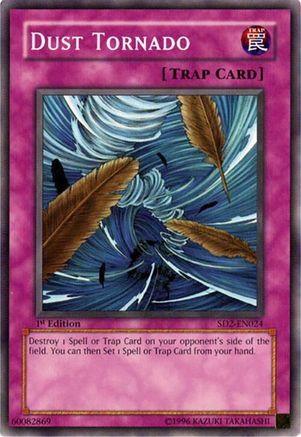 Image of Dust Tornado (SD2-EN024) - Structure Deck: Zombie Madness 1st Edition