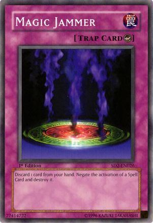 Image of Magic Jammer (SD2-EN026) - Structure Deck: Zombie Madness Unlimited
