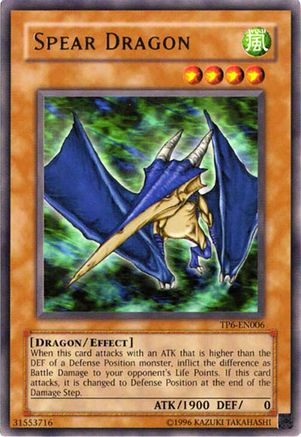 Image of Spear Dragon (TP6-EN006) - Tournament Pack 6 Unlimited