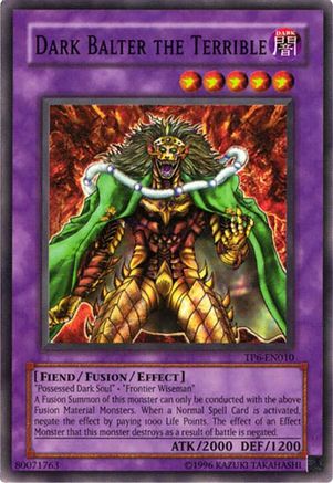 Image of Dark Balter the Terrible (TP6-EN010) - Tournament Pack 6 Unlimited