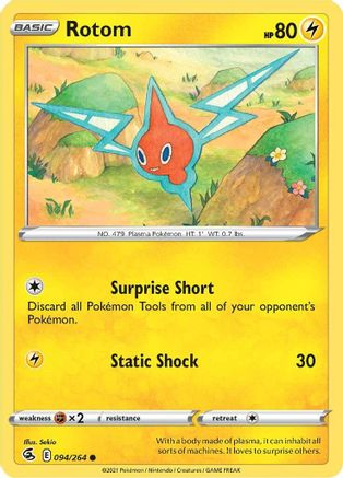 Image of Rotom 094/264  SWSH08 Fusion Strike - Common