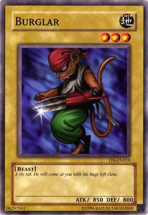 Image of Burglar (TP6-EN019) - Tournament Pack 6 Unlimited