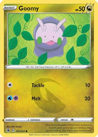 Image of Goomy 195/264  SWSH08 Fusion Strike - Common
