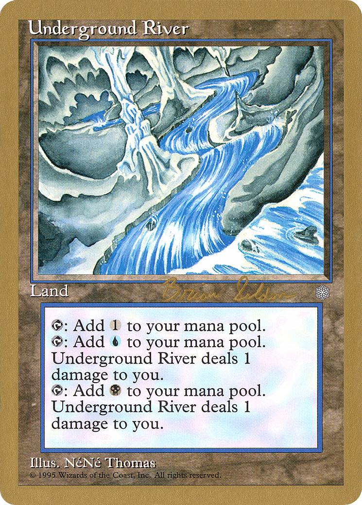 Image of Underground River - 1998 Brian Selden (ICE) (WCD-) - World Championship Decks 1998