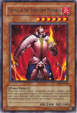 Image of Thestalos the Firestorm Monarch (TP8-EN009) - Tournament Pack 8 Unlimited