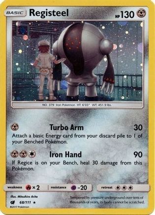 Image of Registeel 068/111  - Holofoil SM Promos - Promo