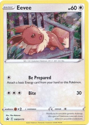 Image of Eevee SWSH175  - Holofoil SWSH Sword & Shield Promo Cards - Promo