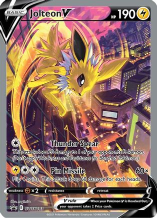 Image of Jolteon V SWSH183  - Holofoil SWSH Sword & Shield Promo Cards - Promo