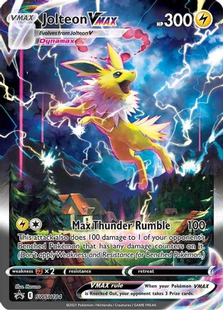 Image of Jolteon VMAX SWSH184  - Holofoil SWSH Sword & Shield Promo Cards - Promo