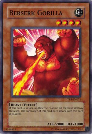 Image of Berserk Gorilla (TP8-EN011) - Tournament Pack 8 Unlimited
