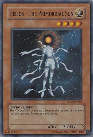 Image of Helios - The Primordial Sun (WC6-EN002) - World Championship 2006: Ultimate Masters Limited