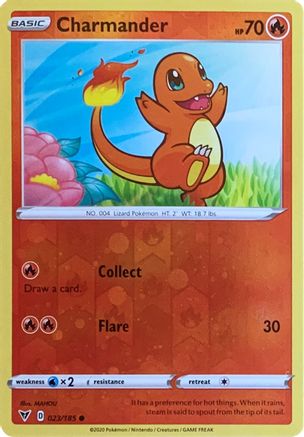 Image of Charmander 023/185  - Reverse Holofoil Miscellaneous Cards & Products - Promo