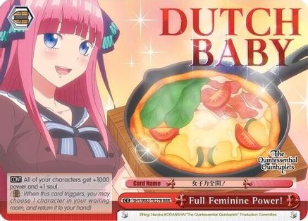 Image of Full Feminine Power! (RRR) (5HY/W83-TE27R RRR) - The Quintessential Quintuplets