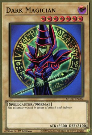 Image of Dark Magician (MGED-EN002) - Maximum Gold: El Dorado 1st Edition