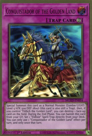 Image of Conquistador of the Golden Land (MGED-EN054) - Maximum Gold: El Dorado 1st Edition