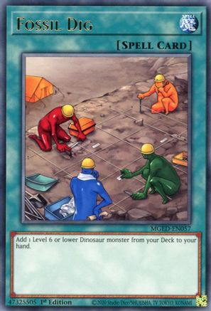 Image of Fossil Dig (MGED-EN057) - Maximum Gold: El Dorado 1st Edition