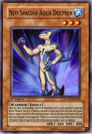 Image of Neo-Spacian Aqua Dolphin (POTD-EN003) - Power of the Duelist Unlimited