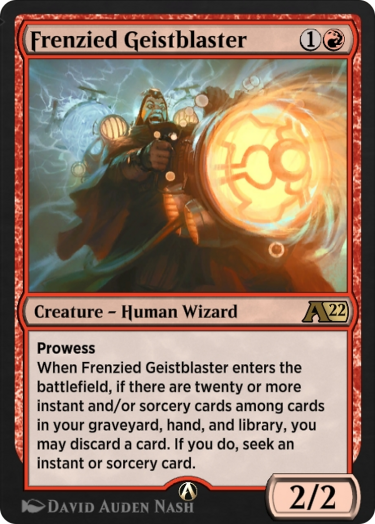 Image of Frenzied Geistblaster (Y22-041) - Alchemy: Innistrad