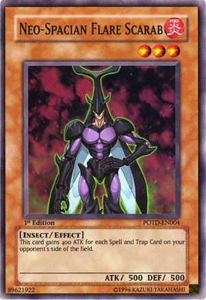 Image of Neo-Spacian Flare Scarab (POTD-EN004) - Power of the Duelist Unlimited