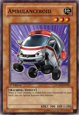 Image of Ambulanceroid (POTD-EN009) - Power of the Duelist Unlimited