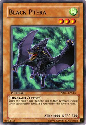 Image of Black Ptera (POTD-EN018) - Power of the Duelist 1st Edition
