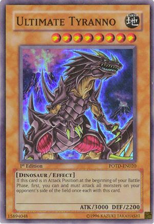 Image of Ultimate Tyranno (POTD-EN020) - Power of the Duelist 1st Edition