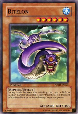 Image of Bitelon (POTD-EN023) - Power of the Duelist 1st Edition