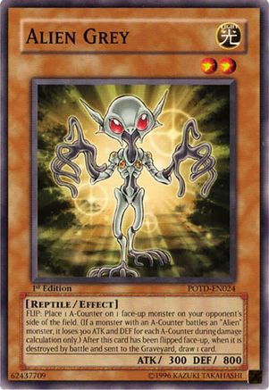 Image of Alien Grey (POTD-EN024) - Power of the Duelist Unlimited