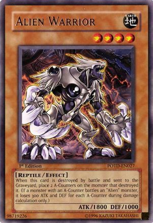 Image of Alien Warrior (POTD-EN027) - Power of the Duelist Unlimited