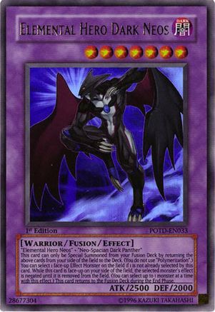Image of Elemental Hero Dark Neos (POTD-EN033) - Power of the Duelist Unlimited
