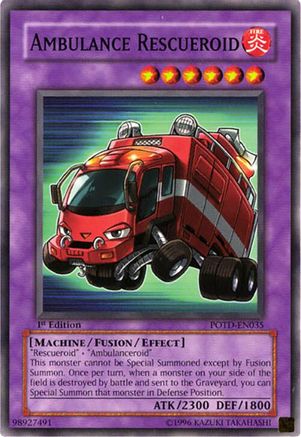 Image of Ambulance Rescueroid (POTD-EN035) - Power of the Duelist 1st Edition