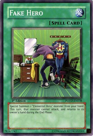 Image of Fake Hero (POTD-EN038) - Power of the Duelist 1st Edition